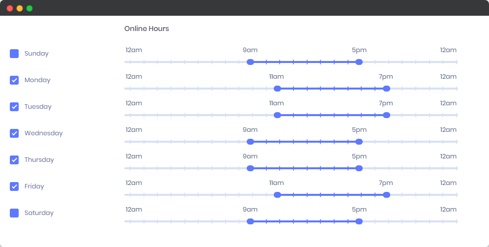 Availability Scheduler