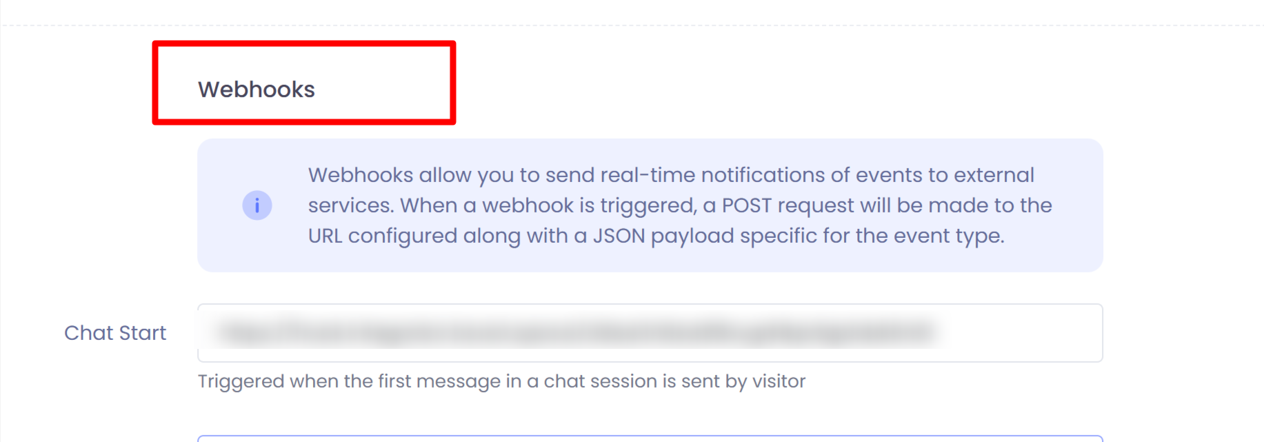Webhook | Whatsapp chat